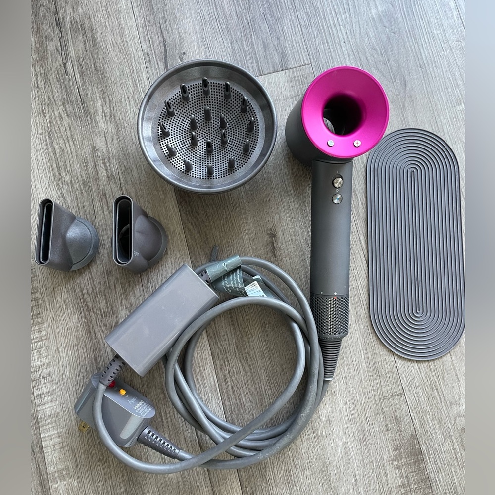 Dyson Supersonic Hair Dryer first generation (Iron/ Fuchsia)